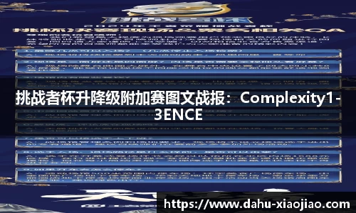 挑战者杯升降级附加赛图文战报：Complexity1-3ENCE